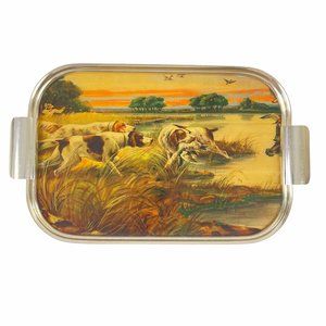 Vintage Hunting Themed Tray